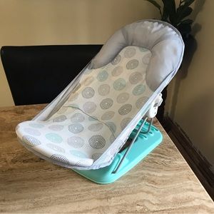 Summer Baby Bather Folding Bath Sling- Bath Support for Use in the Tub